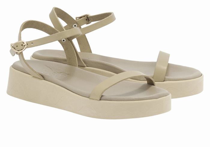 Sandale Plateforme Ancient Greek Sandals Irida Leather   | JJM-7465318